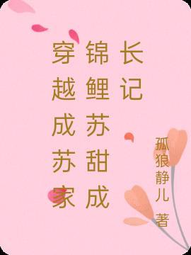 穿越女主叫苏锦的